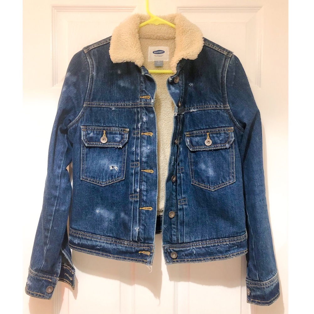 Fleece Lined Jean Jacket